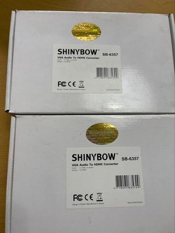 SHINYBOW SB-6357 VGA naar HDMI Converter €292,41 nu €50,00  beschikbaar voor biedingen