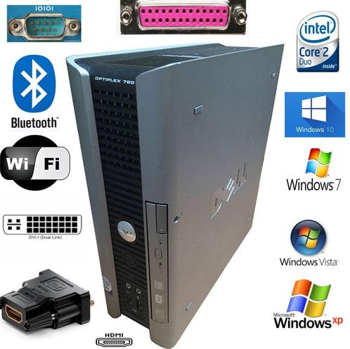 Mini pc Embrilliance Borduren Windows XP Parallel Serial BT, Computers en Software, Desktop Pc's, Gebruikt, 2 tot 3 Ghz, HDD, SSD