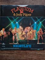 Flavium & Jody Pijper " Nightlife" vinyl single, Ophalen of Verzenden, Zo goed als nieuw, Overige formaten, Overige soorten