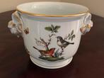Herend Rothschild porselein bloempot cachepot 2x extra groot, Antiek en Kunst, Ophalen of Verzenden