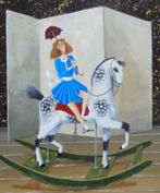 Carole B. Perret.1951.Stalmeester 2.Naïeve kunst., Antiek en Kunst, Ophalen