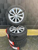 Renault laguna velgen + Michelin Banden 215/50R17, Ophalen, Banden en Velgen, 17 inch, Personenwagen