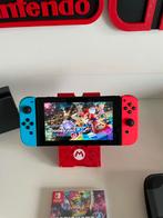 NINTENDO SWITCH NIEUW MODEL 2023 V2 MARIO KART+STUURTJES, Spelcomputers en Games, Spelcomputers | Nintendo Switch, Switch 2019 Upgrade