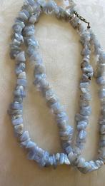 Chalcedon, ketting 80 cm lang met sluiting, Ophalen of Verzenden, Zo goed als nieuw