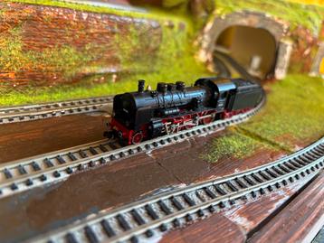 Treinset N Spoor - 3 locs en 1 silberling passagierwagon beschikbaar voor biedingen