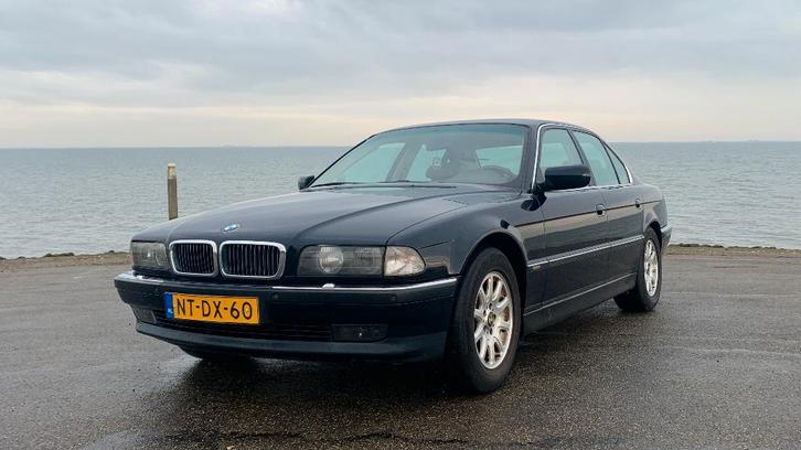 BMW 7-Serie 5.4 I V12. 750 AUT 1996 Blauw, Auto's, BMW, Particulier, 7-Serie, Airbags, Airconditioning, Alarm, Boordcomputer, Centrale vergrendeling