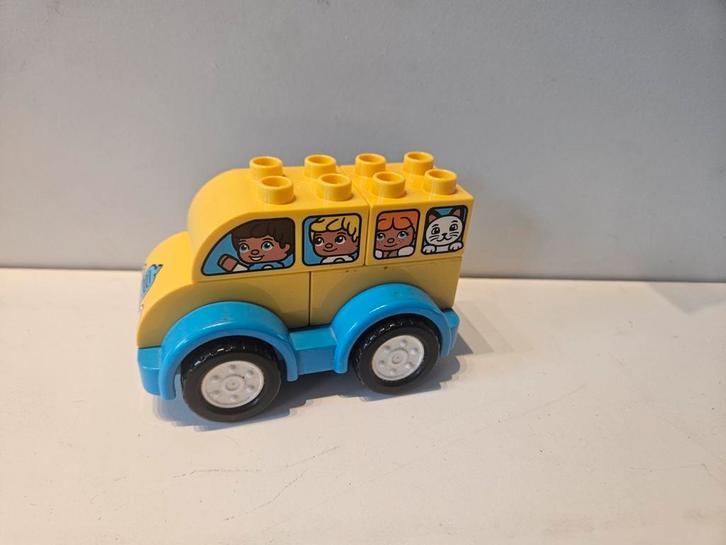 Lego Duplo 10851 Mijn Eerste Bus - Compleet, Kinderen en Baby's, Speelgoed | Duplo en Lego, Zo goed als nieuw, Duplo, Ophalen of Verzenden