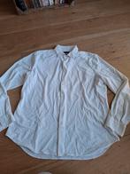 Corneliani blouse overhemd stretch heren wit mt xl 43 17, Kleding | Heren, Overhemden, Ophalen of Verzenden, Zo goed als nieuw