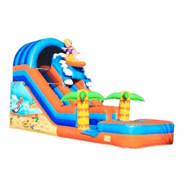 Glijbaan Surf XL, Hobby en Vrije tijd, Feestartikelen | Verhuur, Gebruikt, Overige, Ophalen of Verzenden