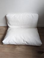 2x Witte Tuinkussens / 2x White Garden Pillows (65 x 35 cm), Gebruikt, Ophalen