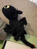 Tandloos: Grote Zwarte Draak Knuffel, Ophalen, Zo goed als nieuw, Overige typen