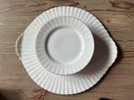 Royal Albert Val D’or. Vlaaischaal met 6 bordjes, Ophalen of Verzenden