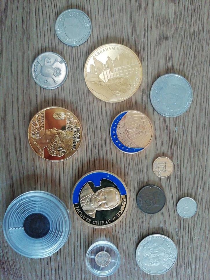 Diverse Munten, Bankbiljetten & Certificaten - Los te Koop!, Postzegels en Munten, Munten en Bankbiljetten | Verzamelingen, Munten en Bankbiljetten