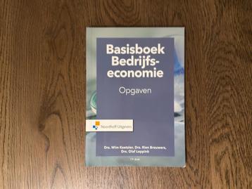 Basisboek Bedrijfseconomie – W. Koetzier & R. Brouwers, elfd beschikbaar voor biedingen