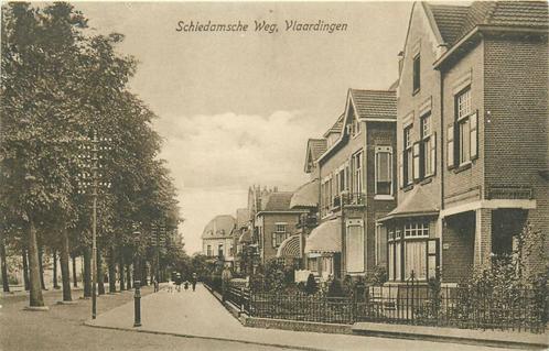 (701-179-007) Vlaardingen Schiedamsche Weg, Verzamelen, Ansichtkaarten | Nederland, Zuid-Holland, Verzenden