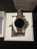 Michael Kors Smartwatch MKT5040 Zilver-Rose steentjes, Ophalen of Verzenden, Zo goed als nieuw, Conditie, Android