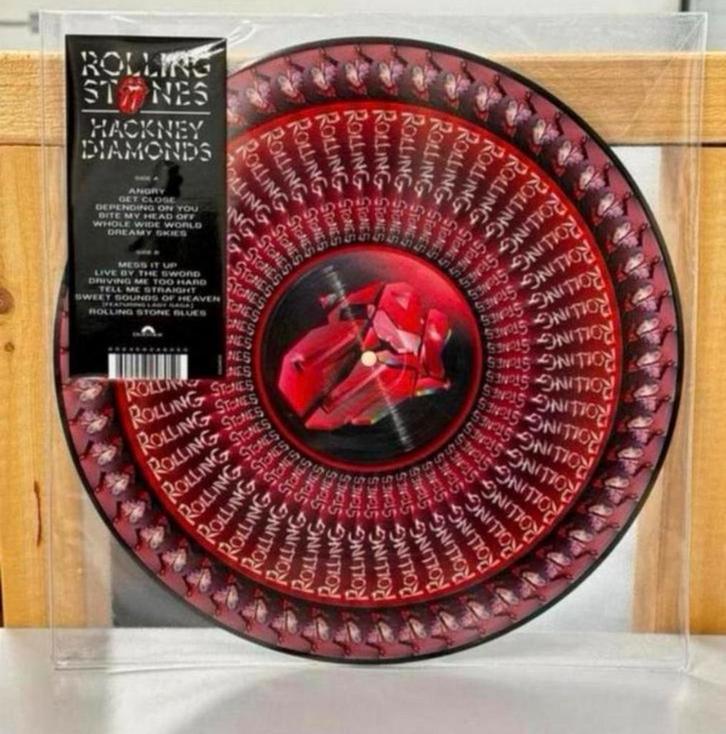 The Rolling Stones Hackney Diamonds ZOETROPE Edition picture, Cd's en Dvd's, Vinyl | Rock, Zo goed als nieuw, 12 inch, Ophalen of Verzenden