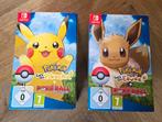 Pokémon Let's Go Pikachu/Eevee + Poké Ball Plus, 2 spelers, Ophalen of Verzenden, Zo goed als nieuw, Eén computer