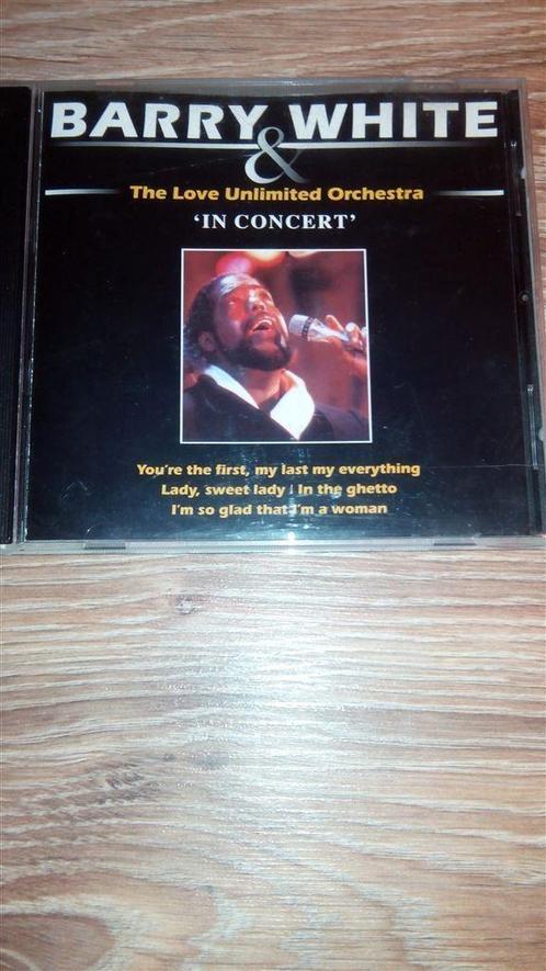 Barry White - In Concert, Cd's en Dvd's, Cd's | R&B en Soul, Zo goed als nieuw, 1980 tot 2000, Ophalen of Verzenden