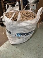 Hardhouten briketten brand heel mooi en schoon op., Minder dan 3 m³, Ophalen of Verzenden