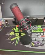 HyperX Quadcast mic, Muziek en Instrumenten, Microfoons, Ophalen of Verzenden, Zo goed als nieuw, Studiomicrofoon