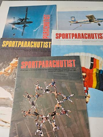 Sport Parachutist Tijdschriften - 1980, 1981 beschikbaar voor biedingen