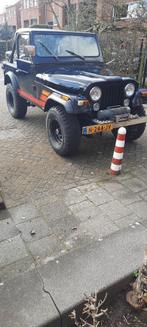 Jeep CJ 7 1978 Zwart AMC 4,2 l, 6 cil., benz., Auto's, CJ, Overige bekleding, Zwart, Bruin
