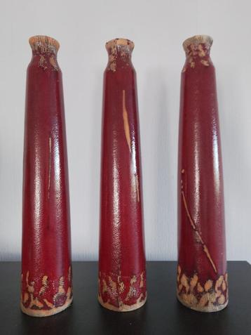 PTMD Set van 3 Vazen – Retro / Decoratie beschikbaar voor biedingen