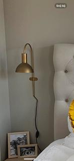 2x Wandlamp karwei oscar messing, Huis en Inrichting, Lampen | Wandlampen, Ophalen, Zo goed als nieuw