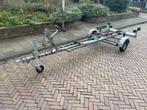 Atlanta boot trailer aanhanger kar motorboot rib  bootje 4M., Watersport en Boten, Ophalen, Minder dan 1500 kg, Gebruikt, Verstelbare verlichting
