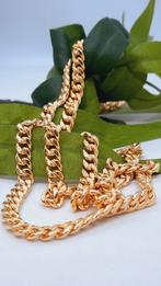 gouden coban link ketting 14kt, Sieraden, Tassen en Uiterlijk, Nieuw, Goud, Goud, Ophalen of Verzenden