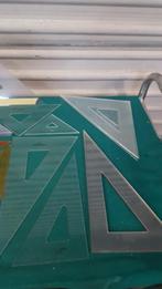 driehoek linialen 25 stuks, Ophalen of Verzenden, 'T Olde Gre-j, Info@toldegrej.nl, Endepoelstraat 20f Didam