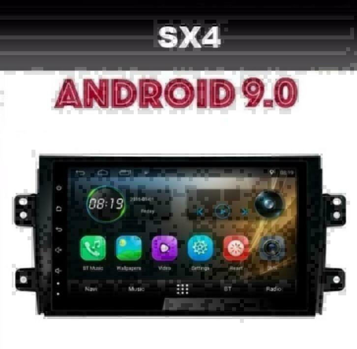 Suzuki SX4 radio navigatie carkit android 9.0 dab+ carplay, Auto diversen, Autoradio's, Nieuw, Ophalen of Verzenden
