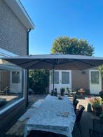 Zweefparasol (300x300) taupe, Tuin en Terras, Ophalen, Gebruikt, 2 tot 3 meter, Zweefparasol