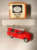 Citroen 2cv branweer pickup 1963 uit gegeven door Norev, Hobby en Vrije tijd, Modelauto's | 1:43, Nieuw, Ophalen of Verzenden