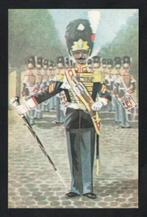 Militaire Ansichtkaart Garderegiment Grenadiers Tamboer Majo, Verzamelen, Ansichtkaarten | Themakaarten, Ophalen of Verzenden