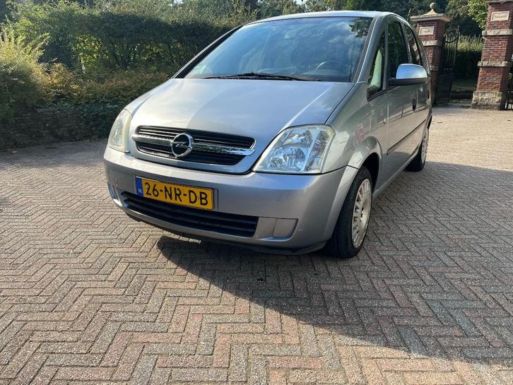 Opel Meriva 1.6 Grijs 2004, Auto's, Seat, Bedrijf, Ibiza, ABS, Airbags, Airconditioning, Boordcomputer, Centrale vergrendeling