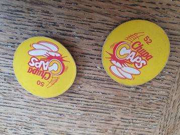 2 Chupa caps beschikbaar voor biedingen