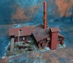Vervallen fabrieks gebouw voor modelbaan HO., Hobby en Vrije tijd, Modeltreinen | H0, Ophalen of Verzenden, Gebruikt, Brug, Tunnel of Gebouw