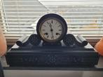 Zwart marmeren pendule klok uit Frankrijk, Antiek en Kunst, Antiek | Klokken, Ophalen