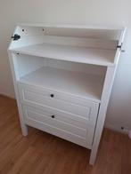 Ikea Sundvik Commode wit, Kinderen en Baby's, Kinderkamer | Commodes en Kasten, Ophalen, Minder dan 75 cm, Zo goed als nieuw, Opstaande rand