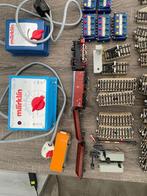 Marklin electrische trein met vele onderdelen, Hobby en Vrije tijd, Modeltreinen | H0, Wisselstroom, Gebruikt, Rails, Ophalen of Verzenden