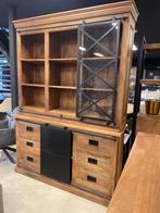 VOORRAAD LEEGVERKOOP BUFFETKAST MANGO CHEFMEUBEL 895 LAATSTE, Ophalen, Bruin, Nieuw, Modern