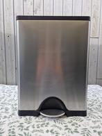 Simplehuman pedaalemmer (65L), Ophalen, Gebruikt, Met pedaal, 50 tot 75 cm