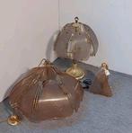 3 delig3 Set Vintage Lampen, Huis en Inrichting, Lampen | Hanglampen, Ophalen, Minder dan 50 cm