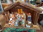 Kerststal met figuren, Antiek en Kunst, Ophalen