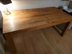 Teak houten eettafel, Ophalen, Gebruikt, Teakhout, 50 tot 100 cm
