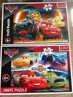 Cars Puzzels - Trefl - 100 & 160 stukjes, Ophalen, Meer dan 50 stukjes, Zo goed als nieuw, 4 tot 6 jaar