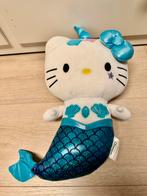 Zgan Grote 37cm hello kitty zeemeermin knuffel blauw sanrio, Ophalen of Verzenden, Zo goed als nieuw, Overige typen