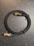 Platte CAT 7 kabels - 8 stuks (2m & 1m), Computers en Software, Pc- en Netwerkkabels, Ophalen of Verzenden, Nieuw